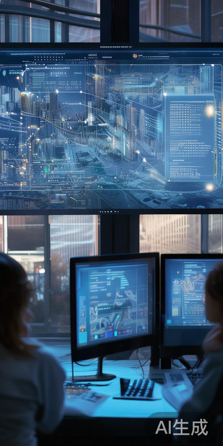 在安全保障方面，大数据分析与人工智能（AI）技术的